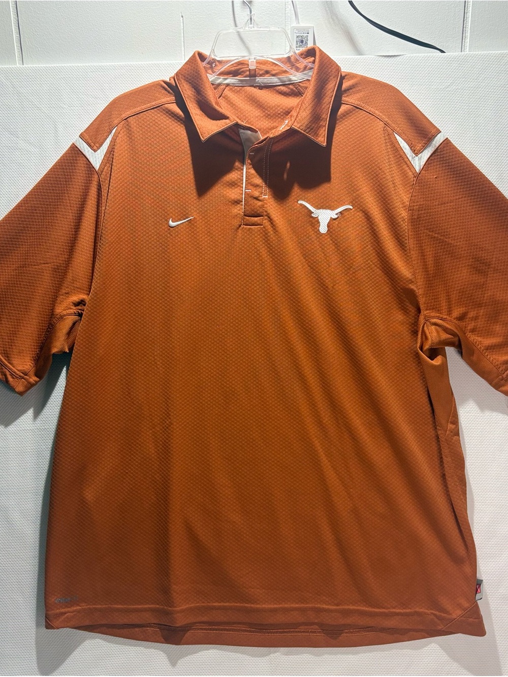 Nike Men’s Texas Longhorns Orange Performance Polo